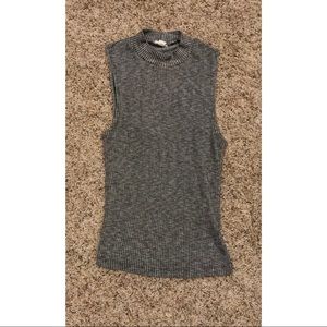 Garage Gray Knit Sweater Tank Womens Size XS